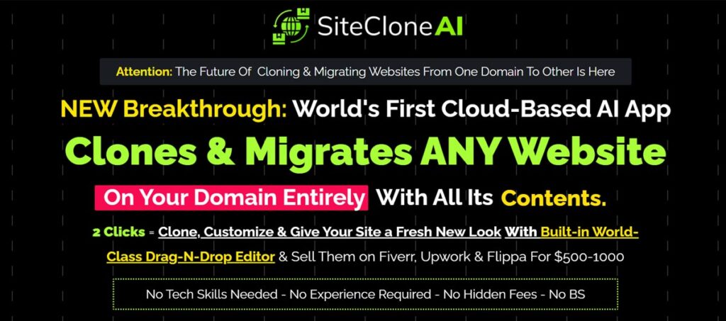 SiteClone AI Review